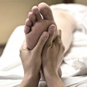 Fuss Massage im Detail